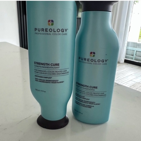 Pureology Other - Pureology Strength Cure Conditioner Duo in Teal